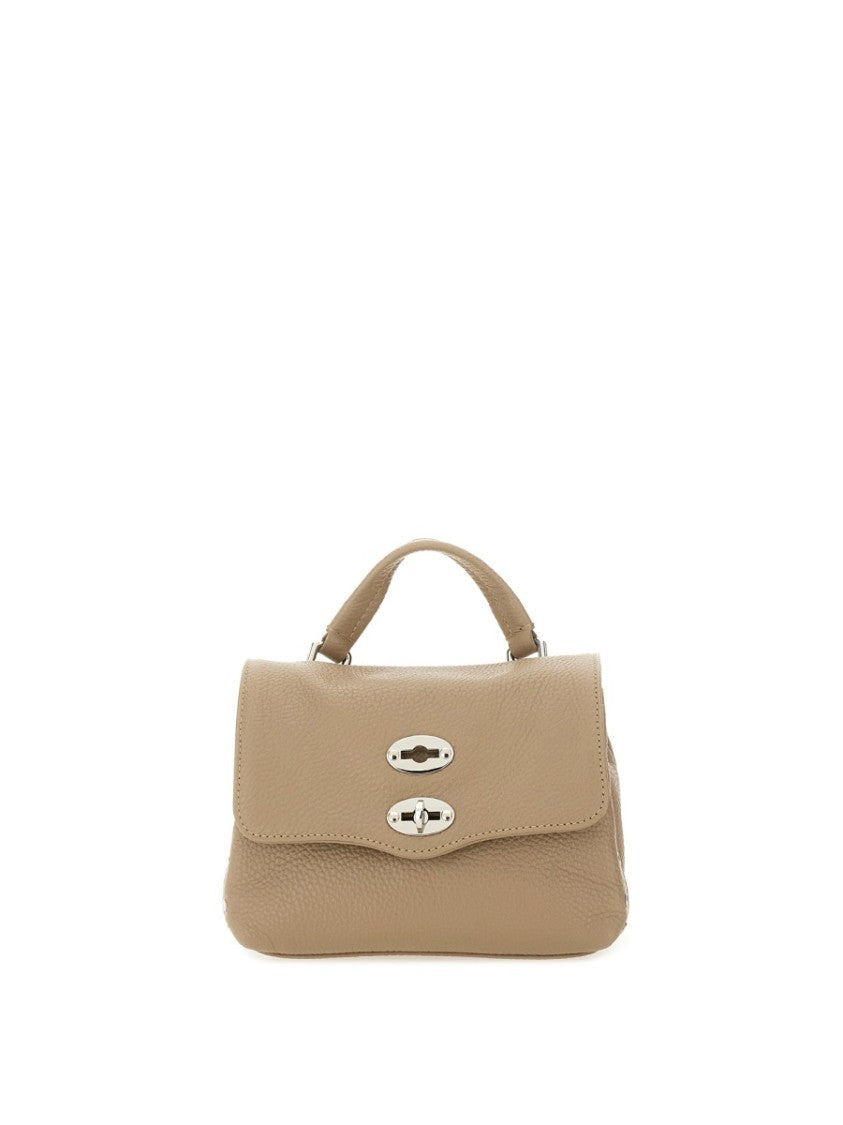 Zanellato Textured Leather Shoulder Bag