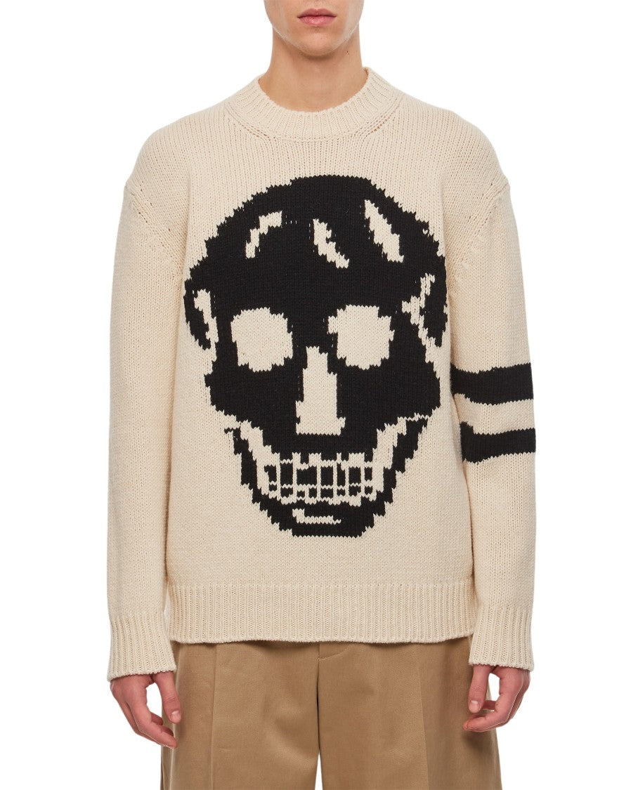 Alexander Mcqueen Skull Sweater