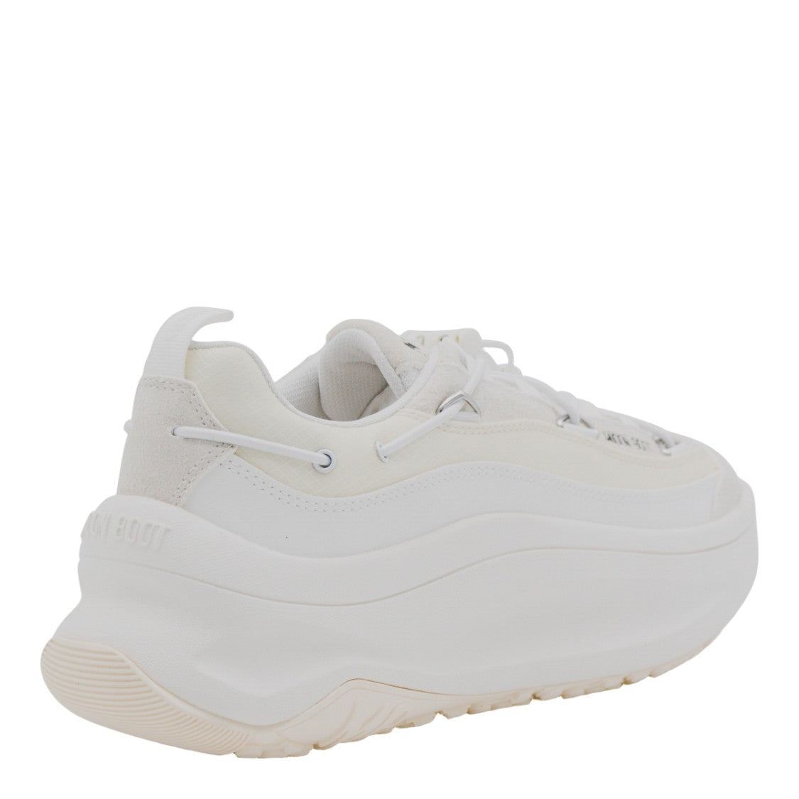 Moon Boot White Sneakers With Sculpted Design