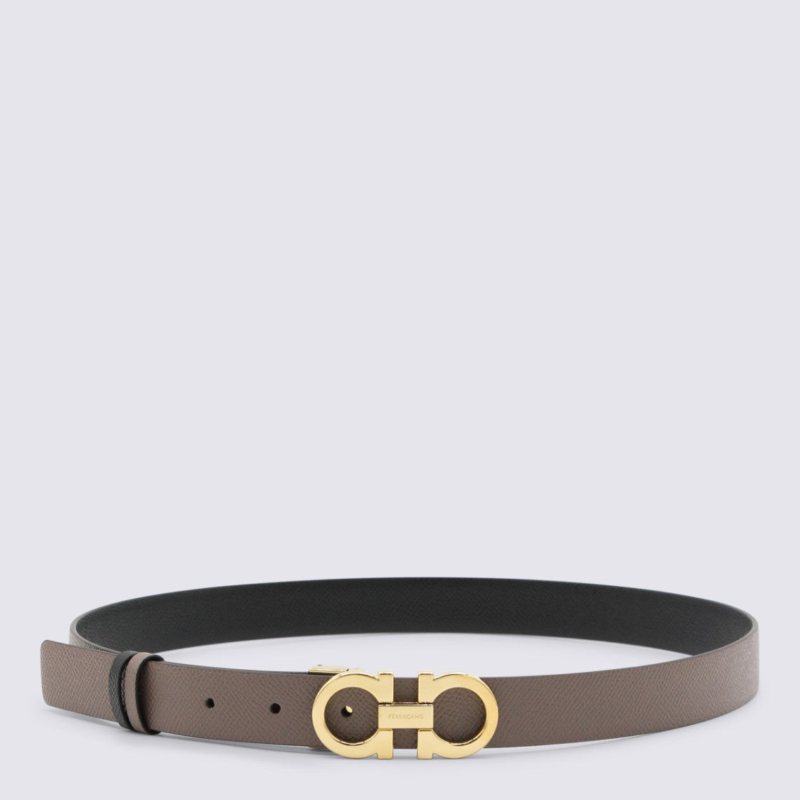Ferragamo Textured Leather Belt