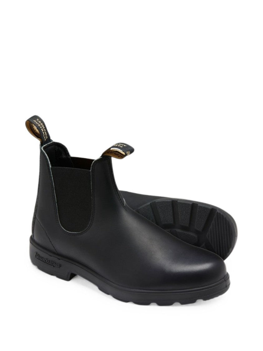 Blundstone Black Leather Elastic Side Boots