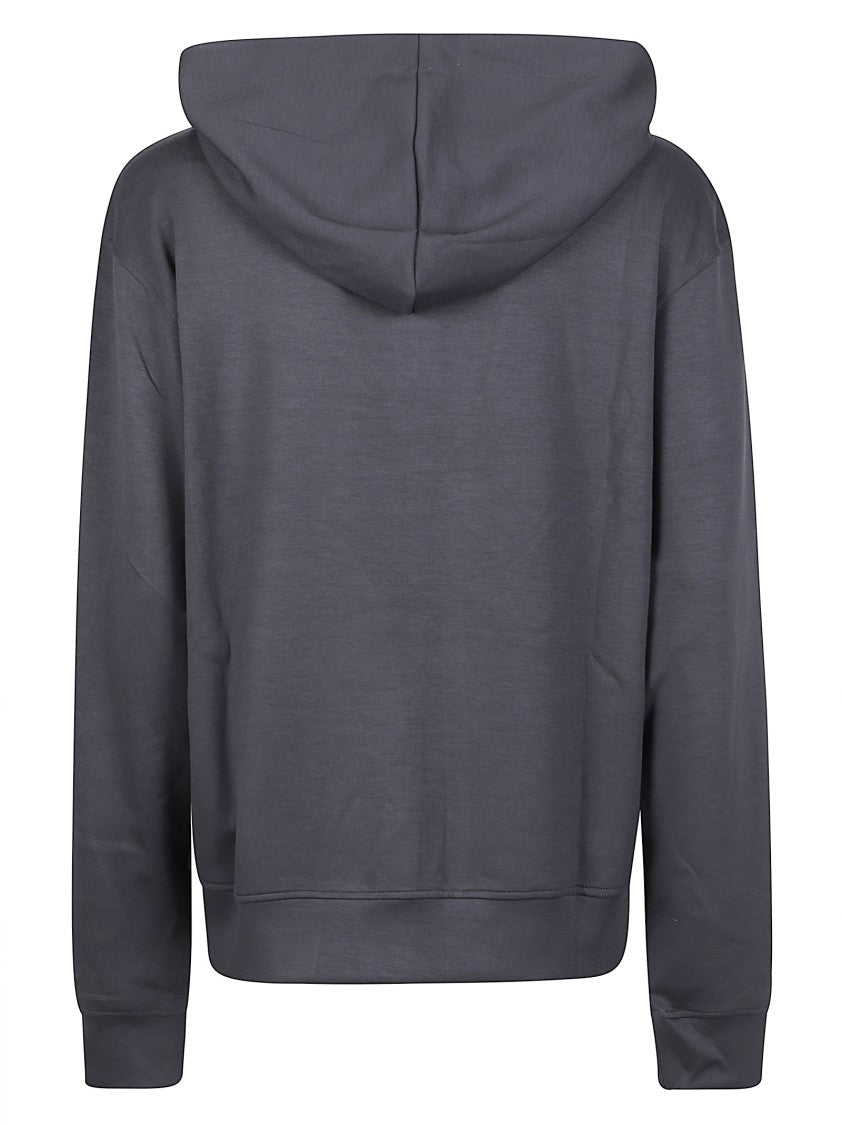 Hinnominate Hoodie Full Zip Viscose-Blend Sweatshirt