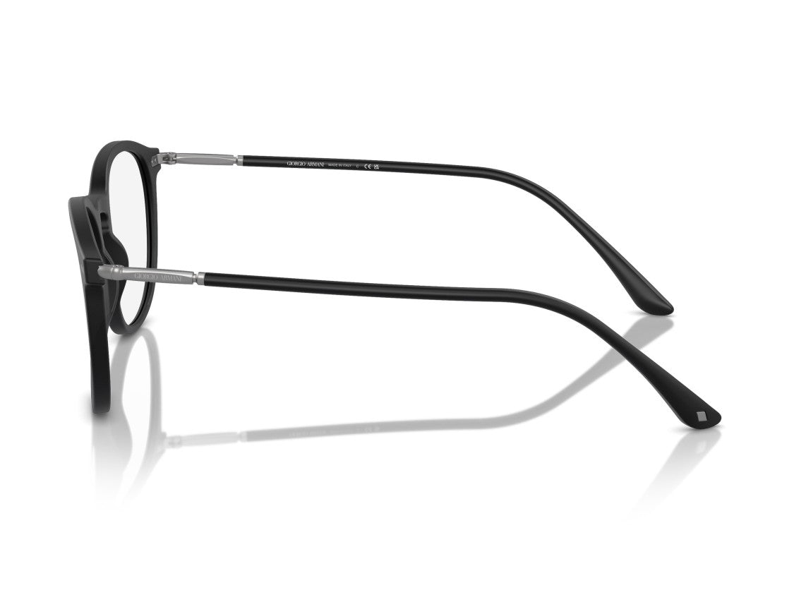 Giorgio Armani Black 0Ar7125 Acetate Classic Round Eyeglasses