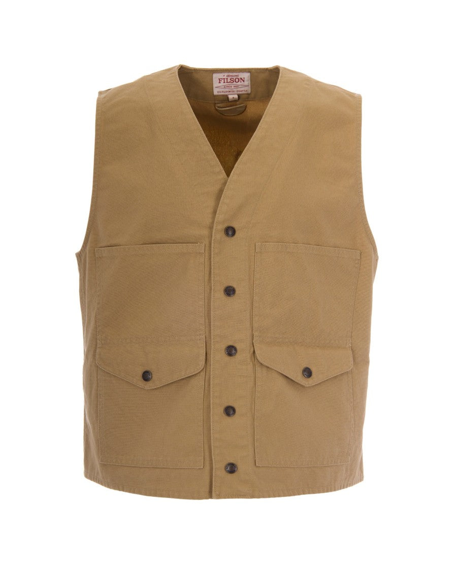 Filson Tan Dry Tin Vest