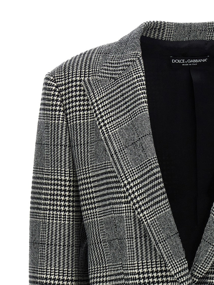 Dolce & Gabbana Pied De Poule' Blazer