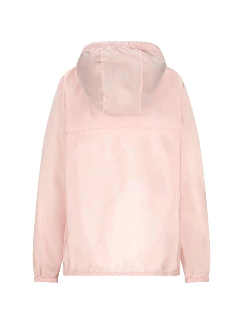 Prada Pale Pink Re-Nylon Piuma Jacket
