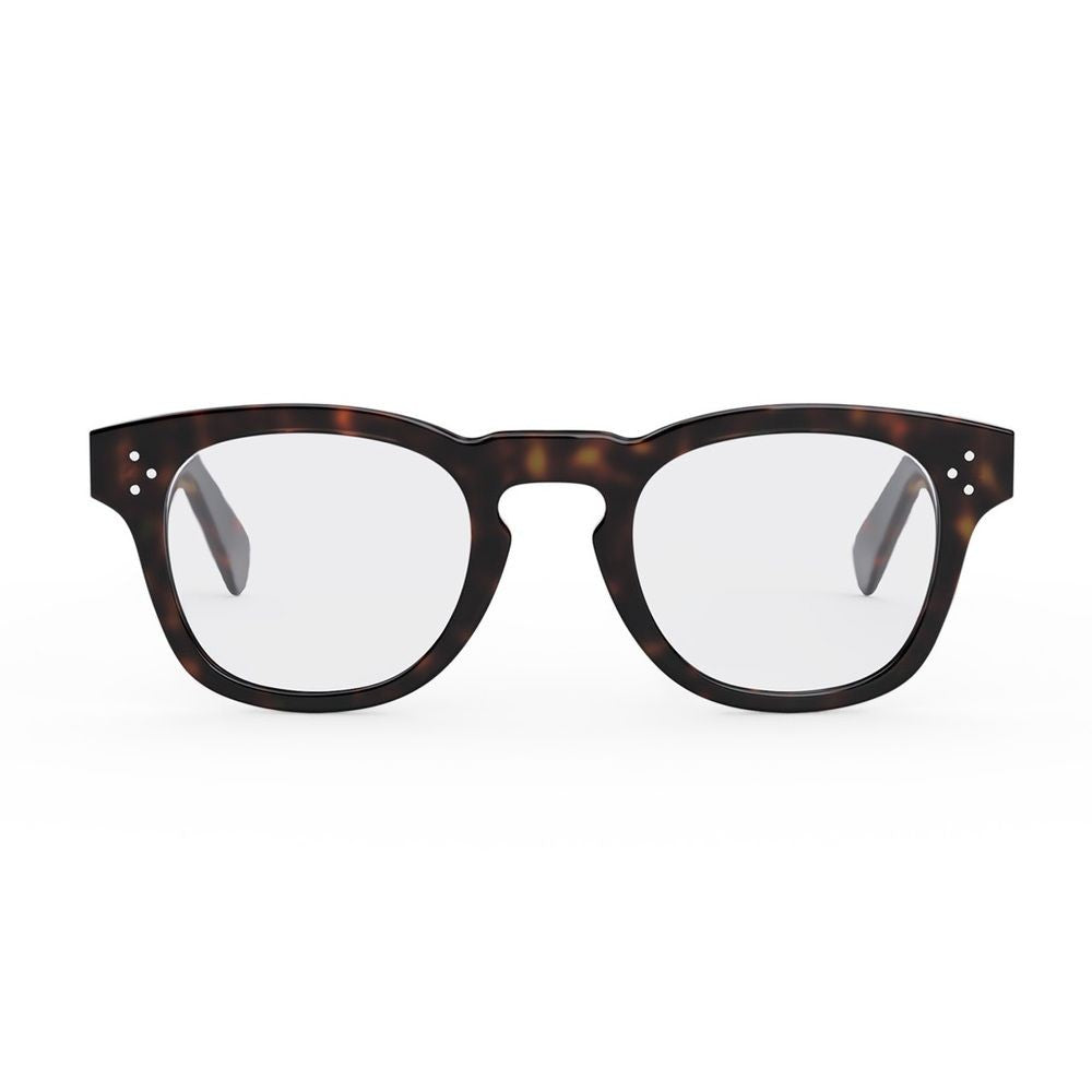 Celine 3 Dots Hd Havana-Pattern Squared Frame Sunglasses