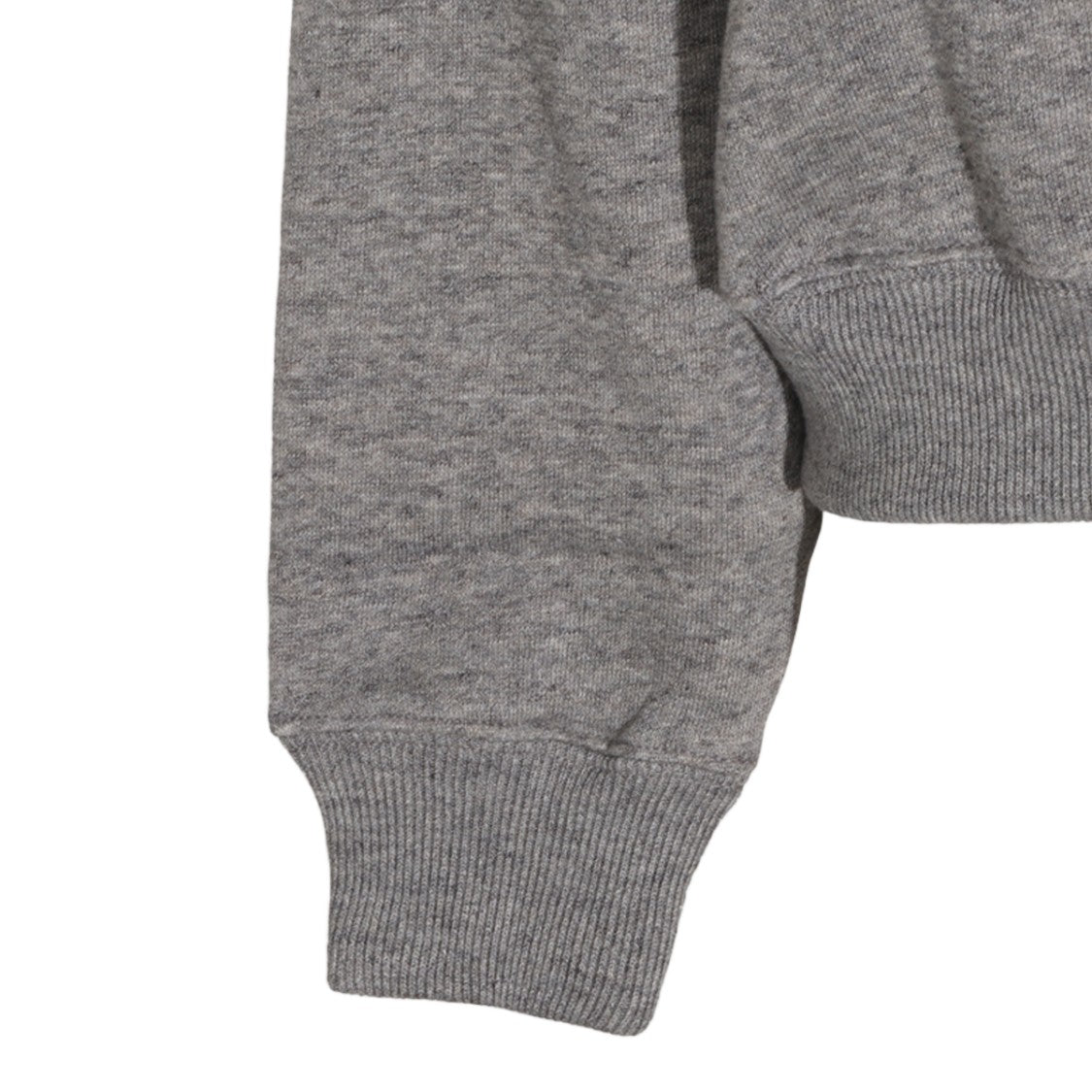 Polo Ralph Lauren Heather Grey Knit Sweater With Contrasting Collar