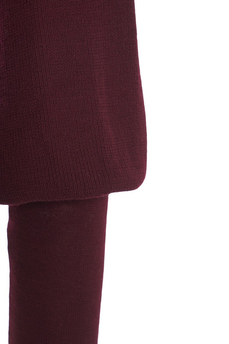 Grifoni Tailored Fitted Sweater With Voluminous Puff Sleeves