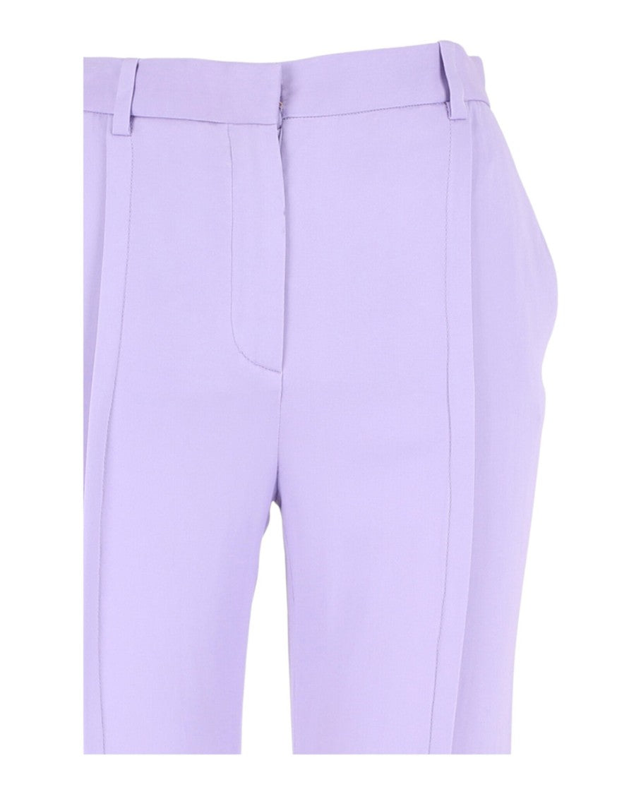 Versace Pleated Wide Leg Pants