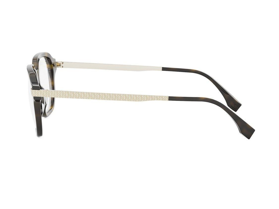 Fendi Fe50121i Oversized Square Acetate Sunglasses