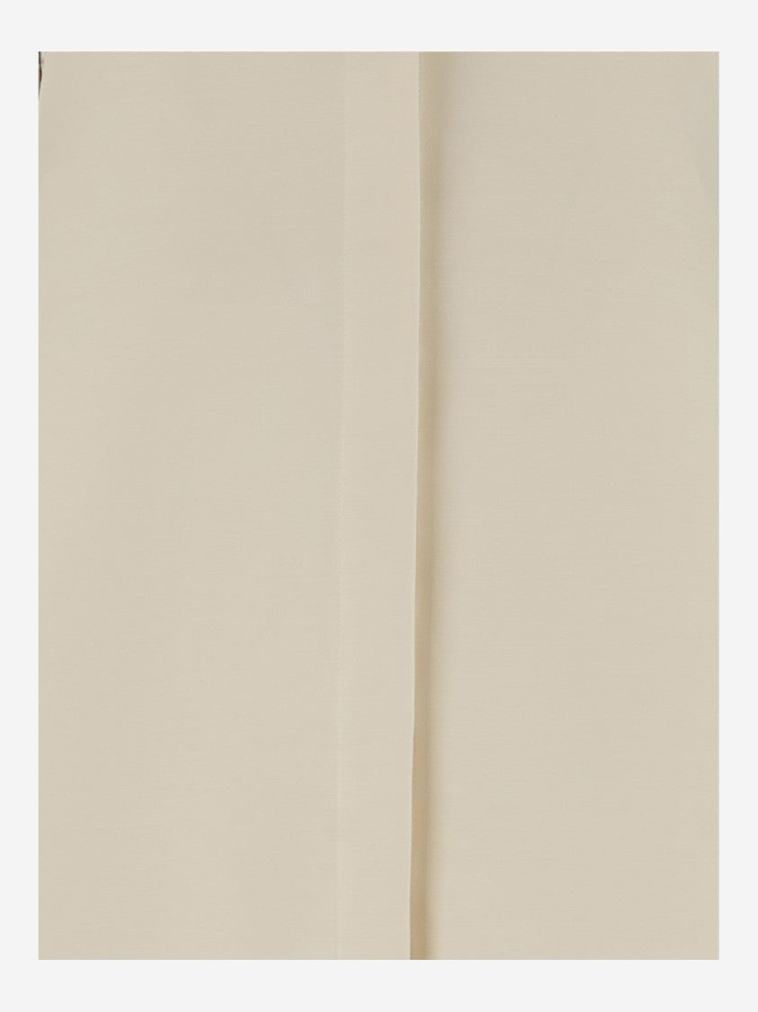 Marni Cotton Logo Flared Top
