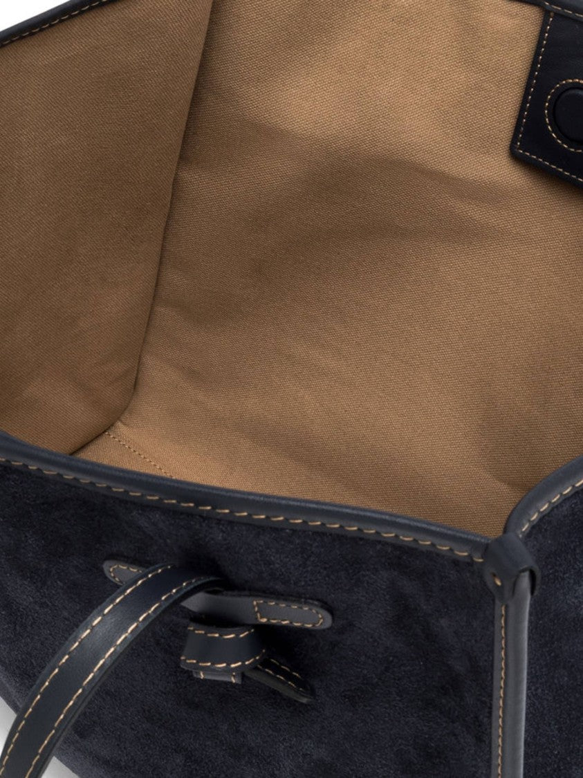 Gianni Chiarini Marcella Spacious Suede Detachable Pouch Tote