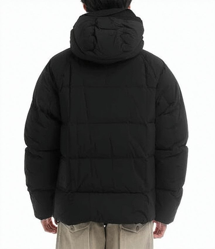 Ten C Quilted Padded Jacket With High Collar