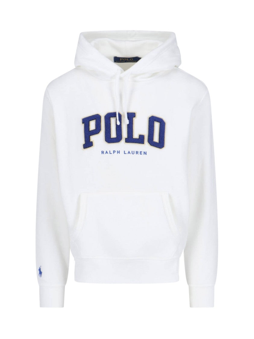 Polo Ralph Lauren Logo Hoodie – White