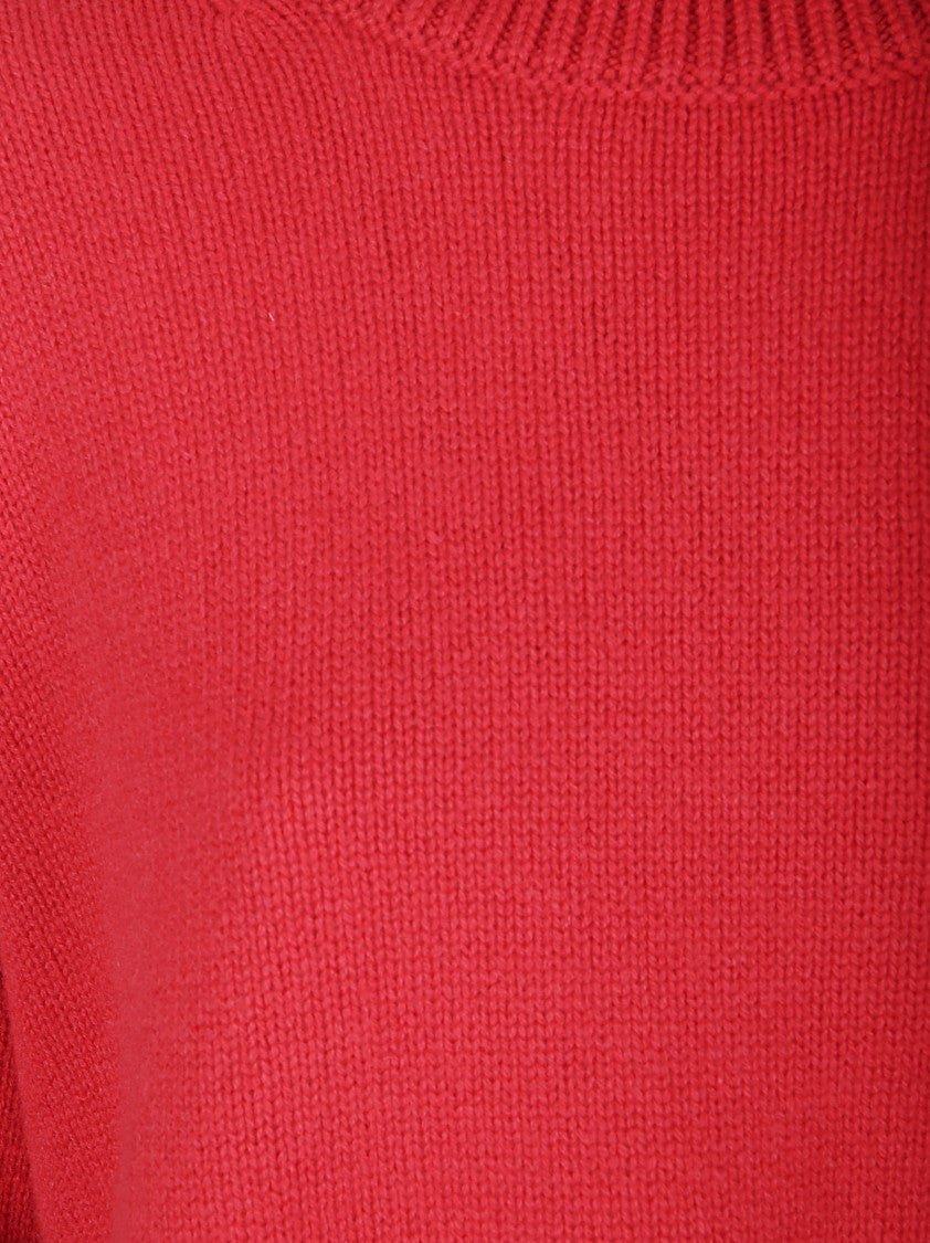 Lisa Yang Asymmetrical Oversized Cashmere Knit Sweater