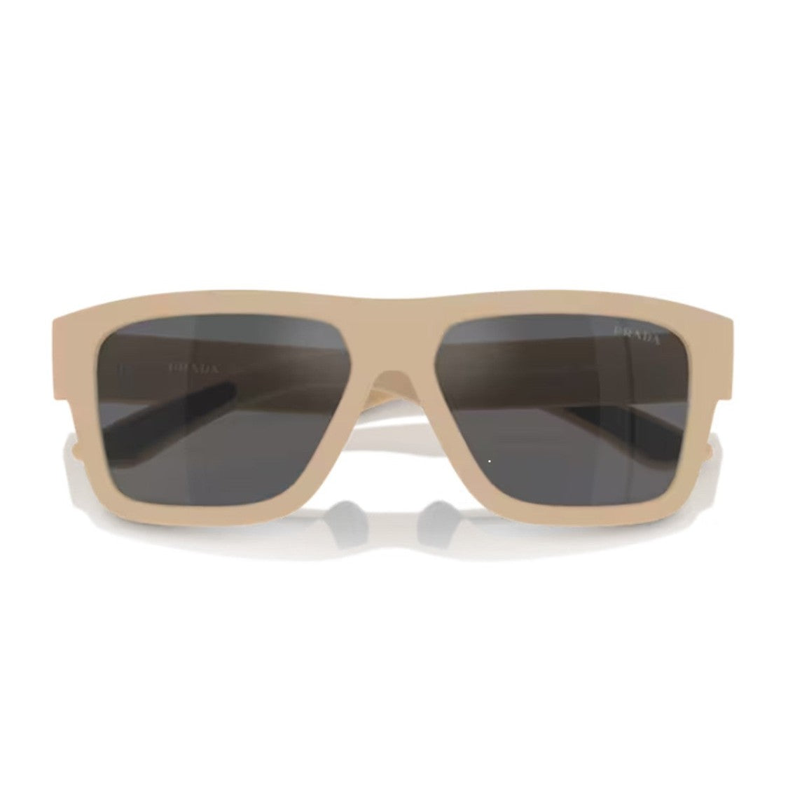 Prada Linea Rossa Beige Ps 04Zs Injected Rectangular Sunglasses