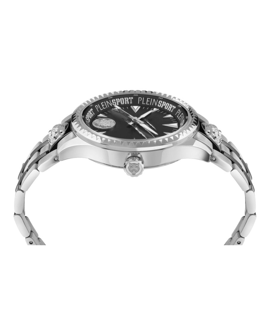 Plein Sport Lineman Bracelet Watch With Two-Tone Case