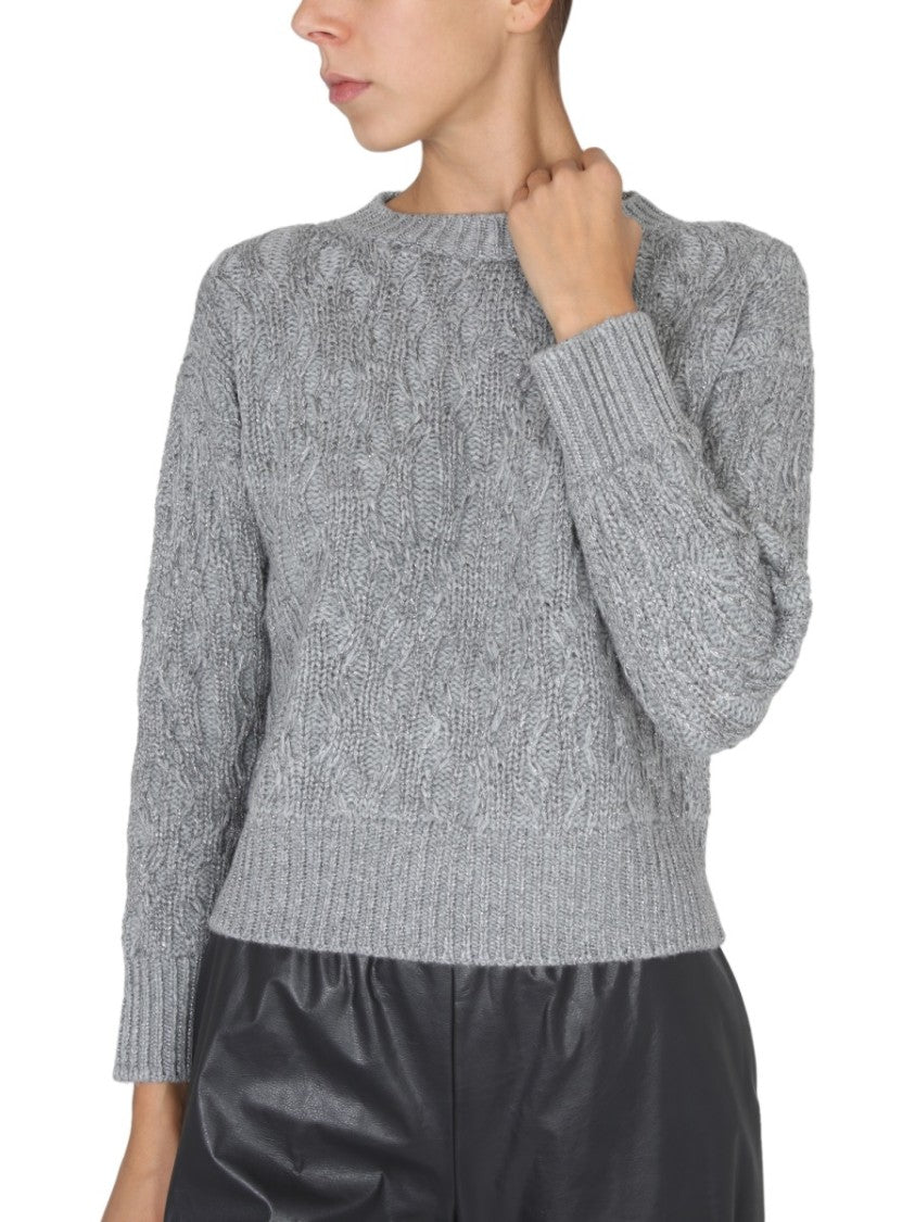 Fabiana Filippi Textured Braided Knit Sweater