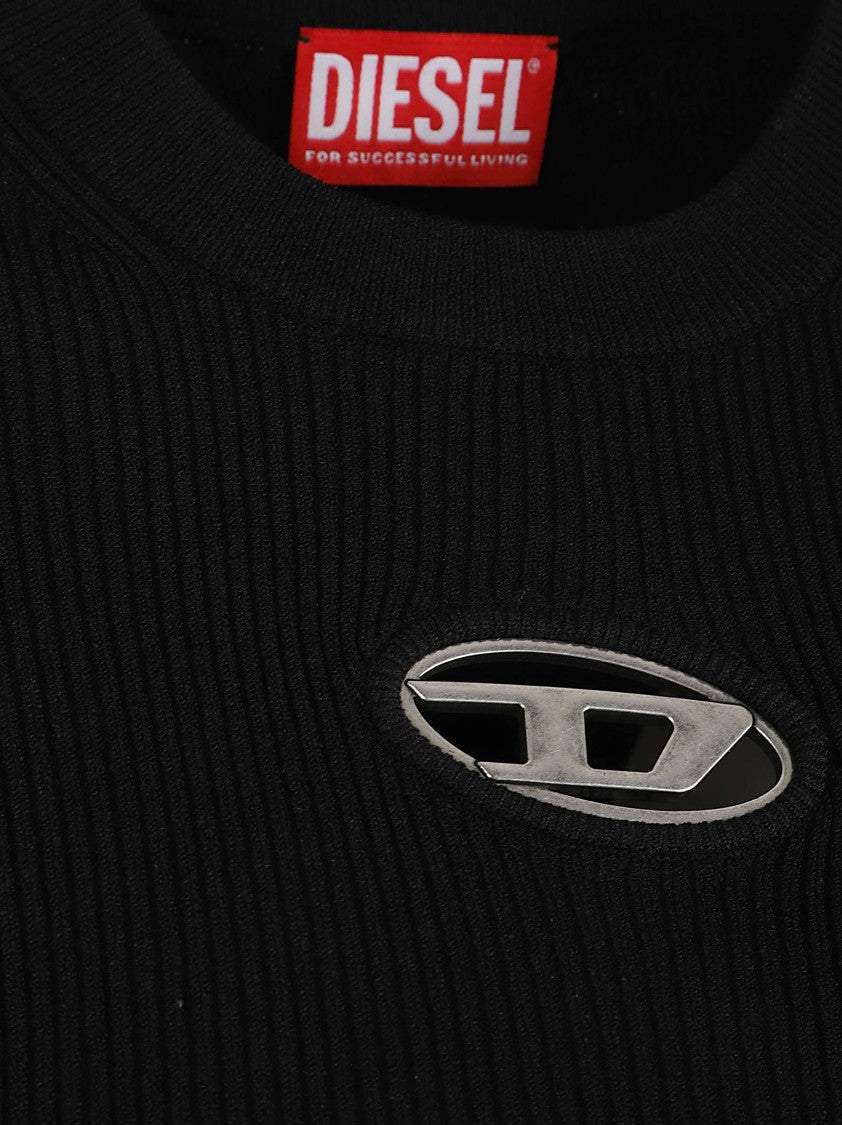 Diesel Fitted Ribbed Sweater