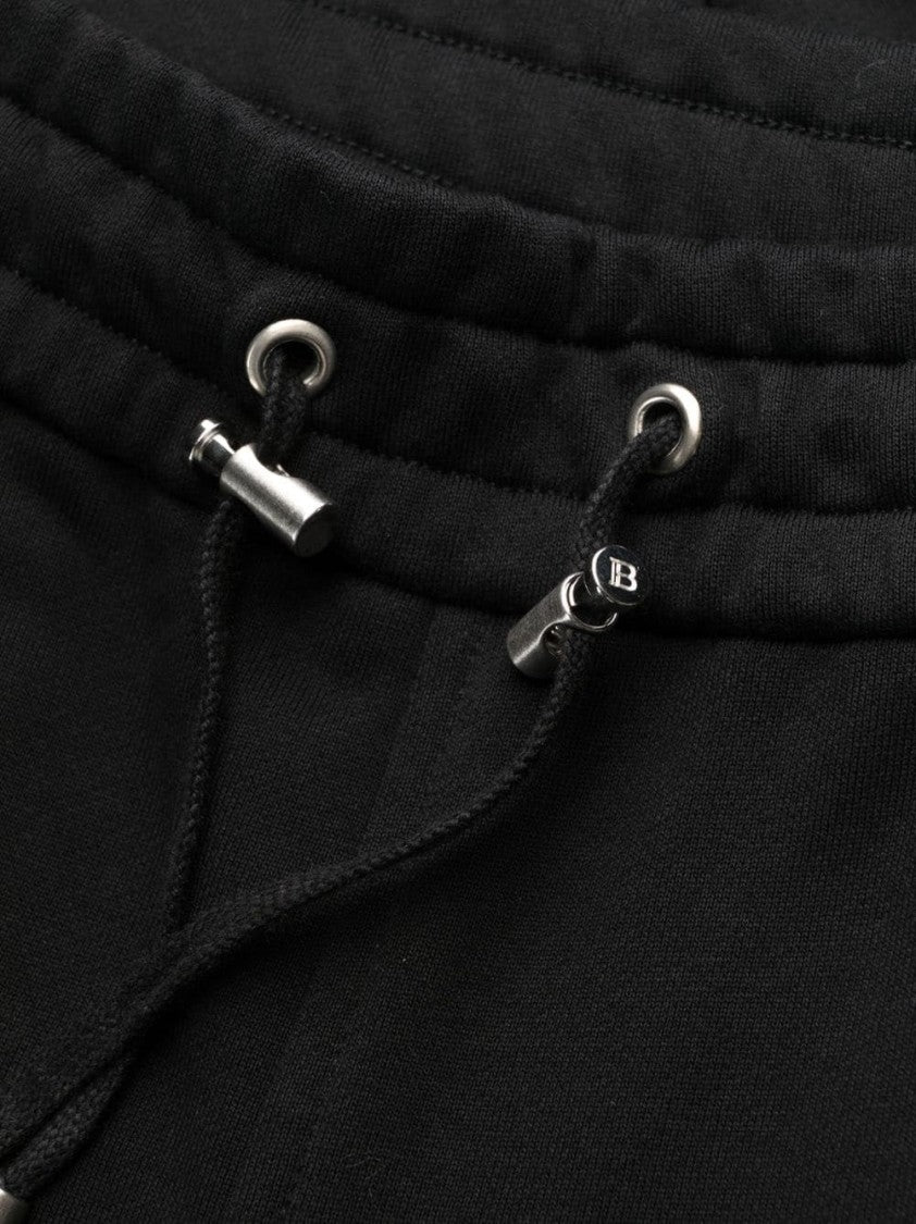Balmain Ribbed Flock Sweatpant