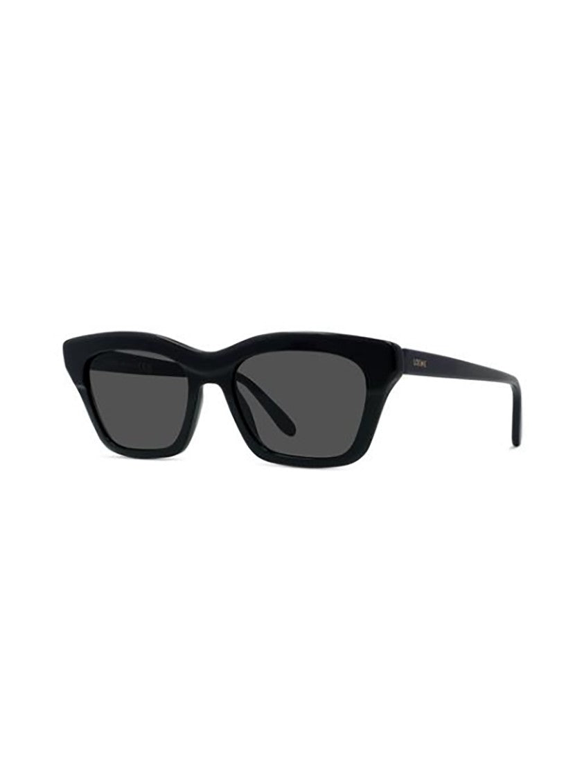 Loewe Black Lw40177i Narrow Rectangular Sunglasses