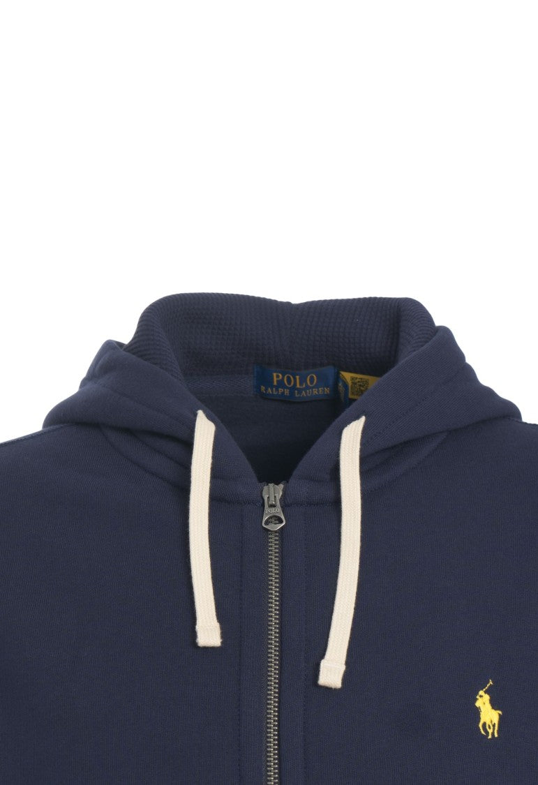 Polo Ralph Lauren Sweatshirt With Hood And Logo Embroidery