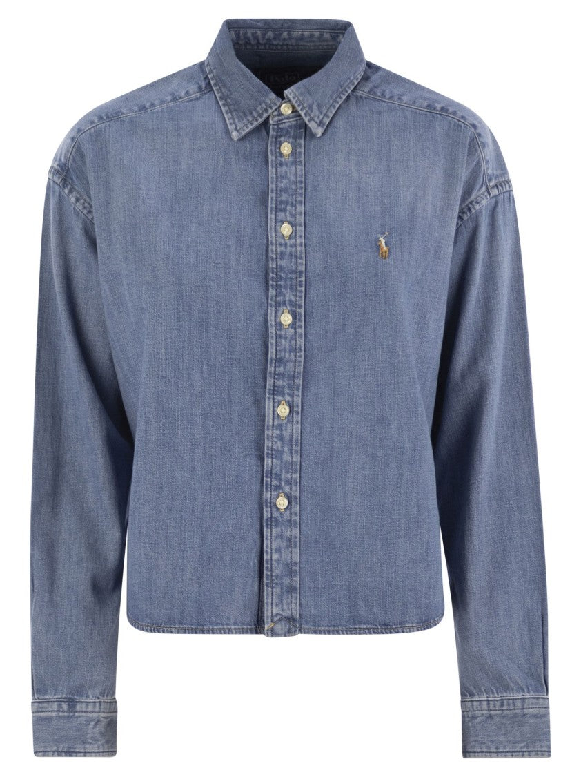 Polo Ralph Lauren Short Square Denim Shirt