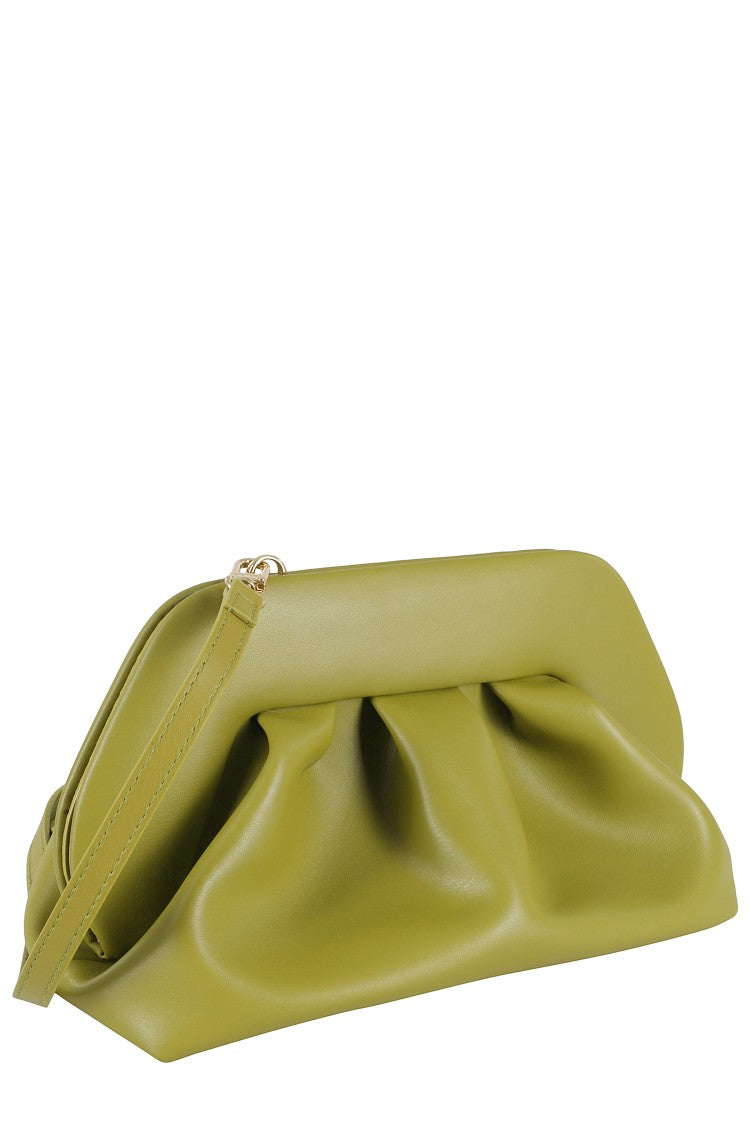 Themoirè Slouchy Vegan Bag With Gathered Design