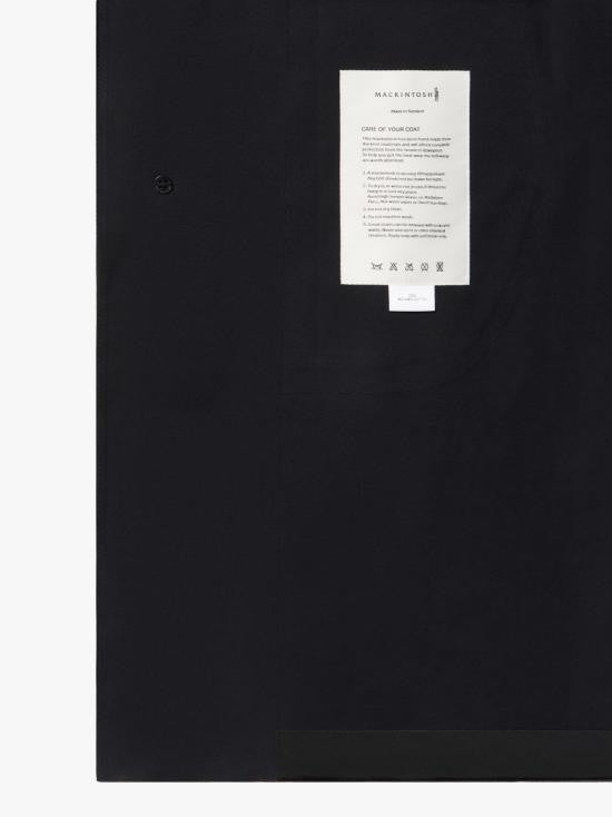 Mackintosh Minimalist Mackintosh Coat With Concealed Button Placket