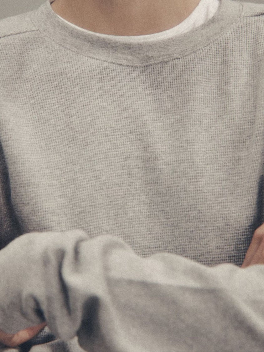 Entire Studios Waffle-Knit Crew Neckline Shirt