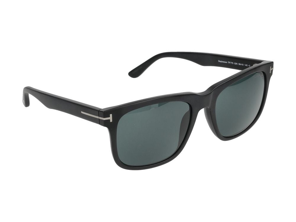 Tom Ford Ft0775 02N Black Matte/Green Sunglasses 56/19/145