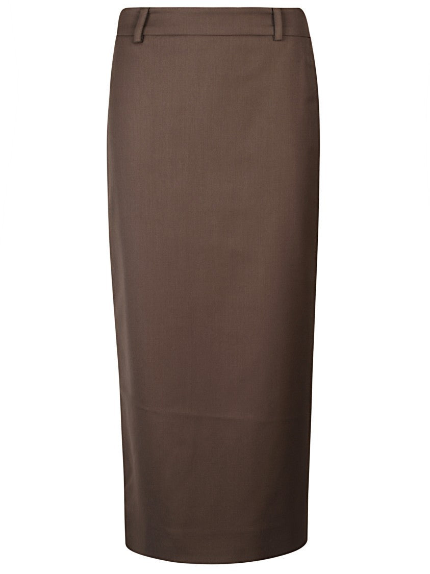 The Frankie Shop Alrose Midi Skirt