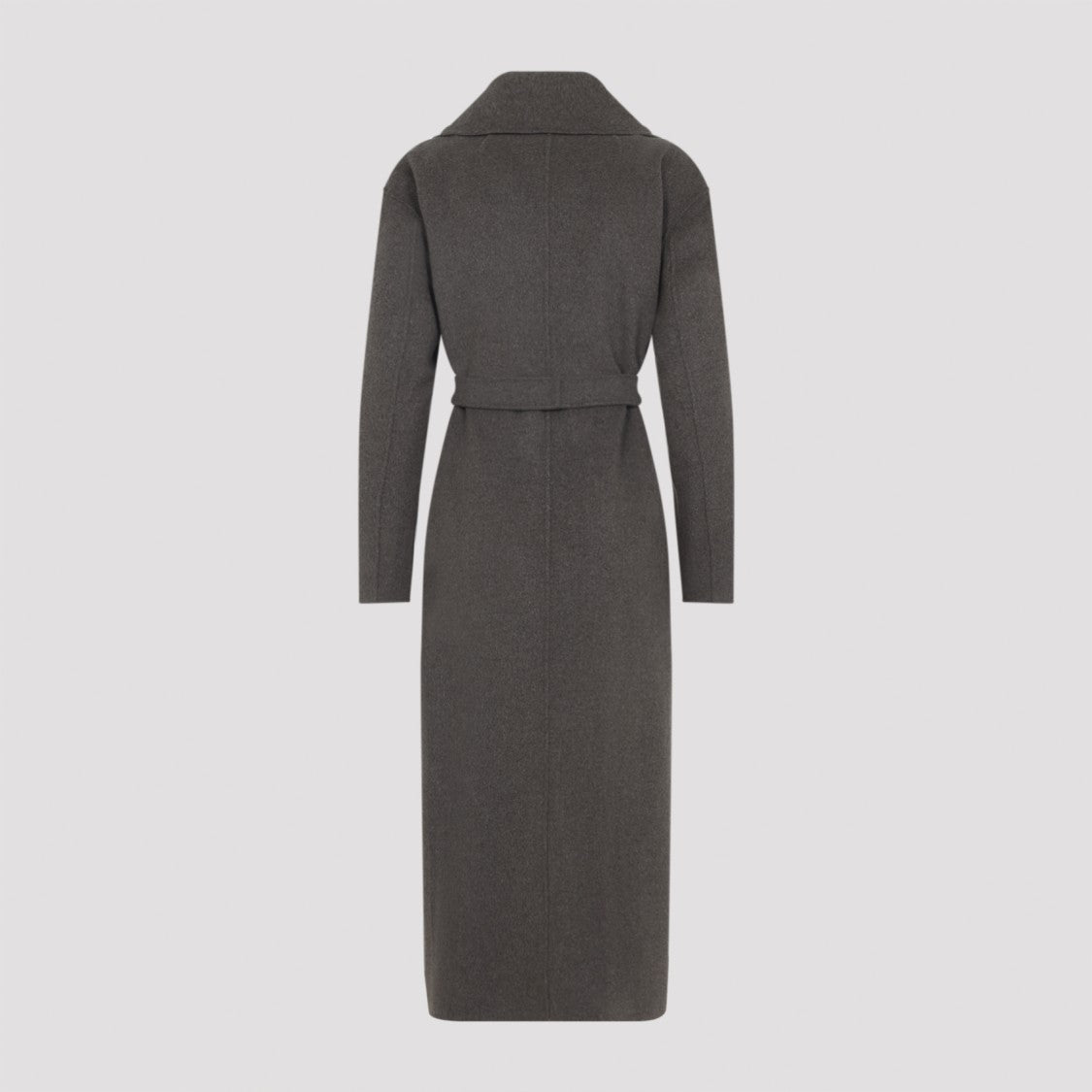 Max Mara Nude Neutrals Virgin Wool Coat