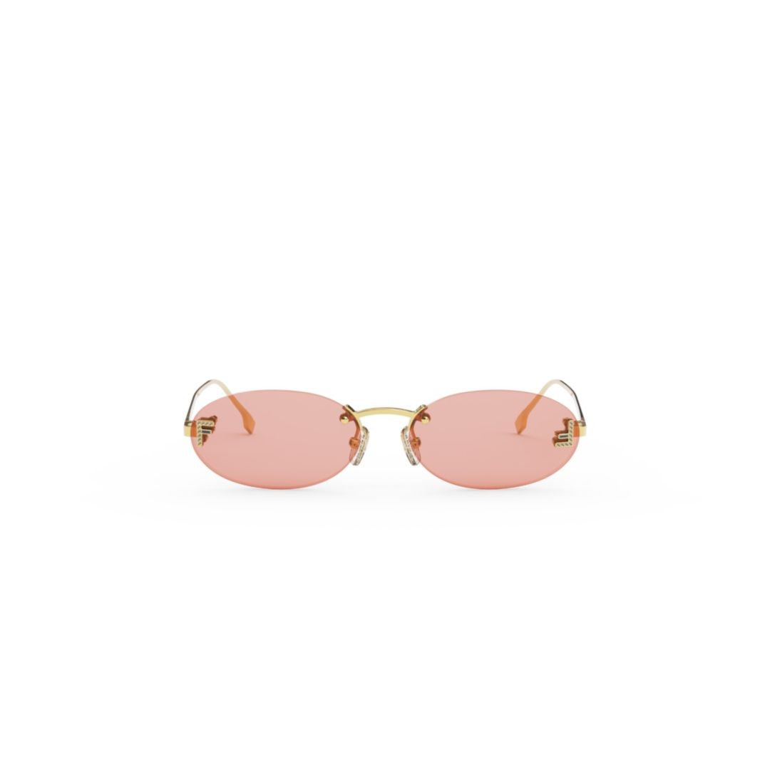 Fendi Fe4075us Rimless Sunglasses