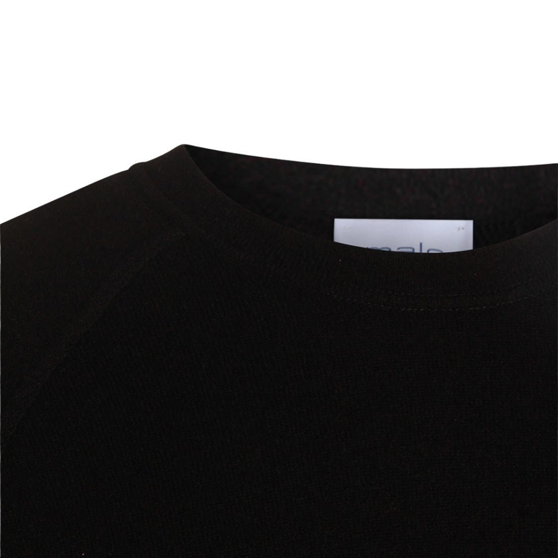 Malo Black Crew Neck Sweater