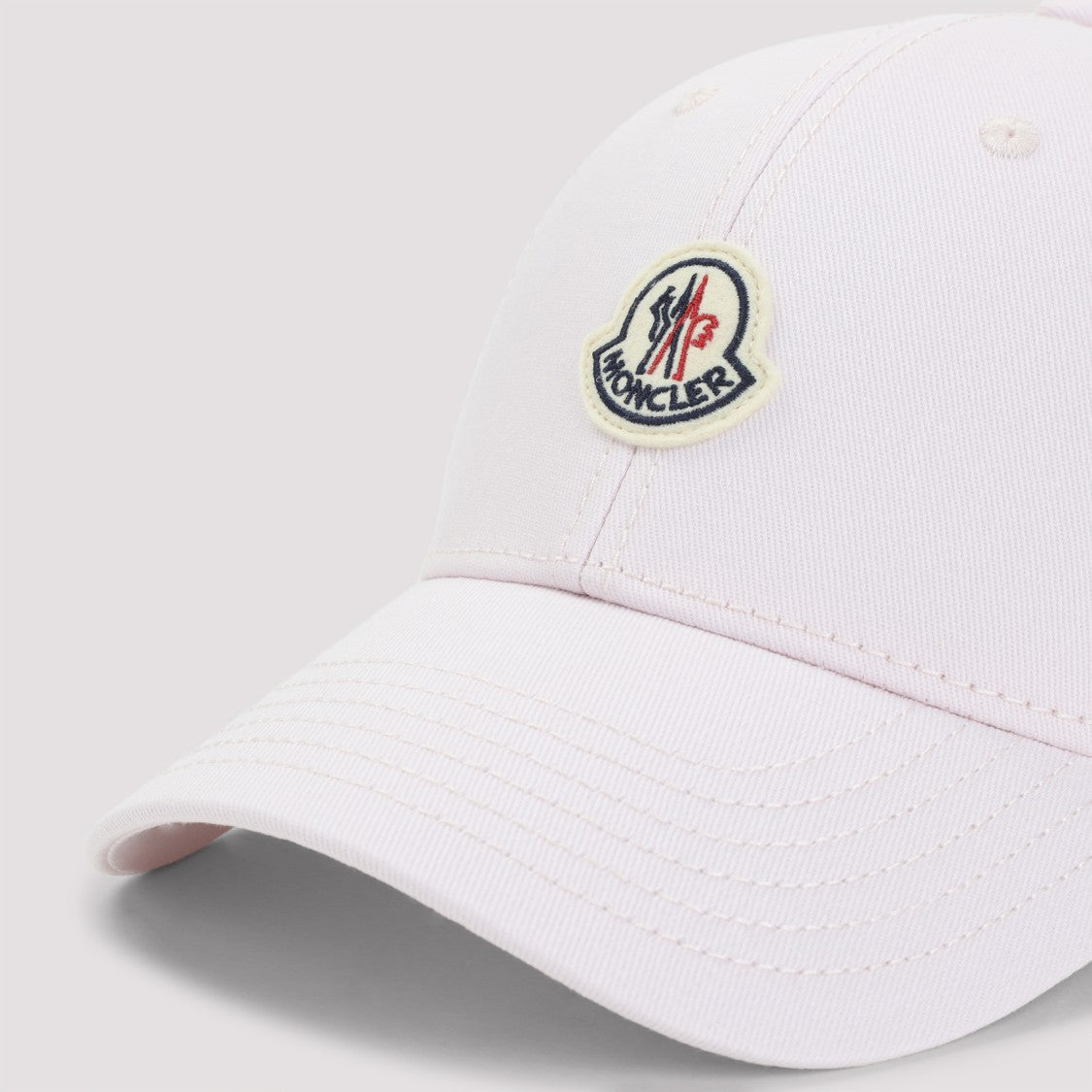 Moncler Pink And Purple 100% Cotton Hat