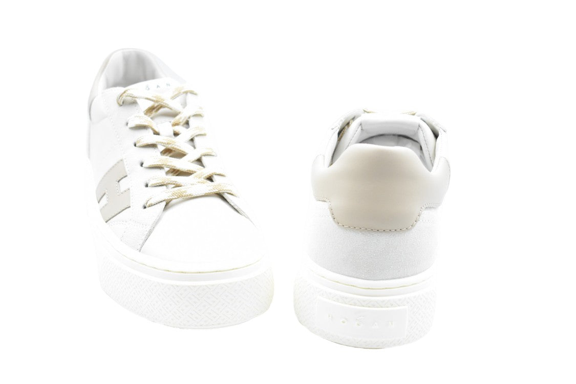 Hogan Iconic 'H' Low-Top Sneakers With Sole