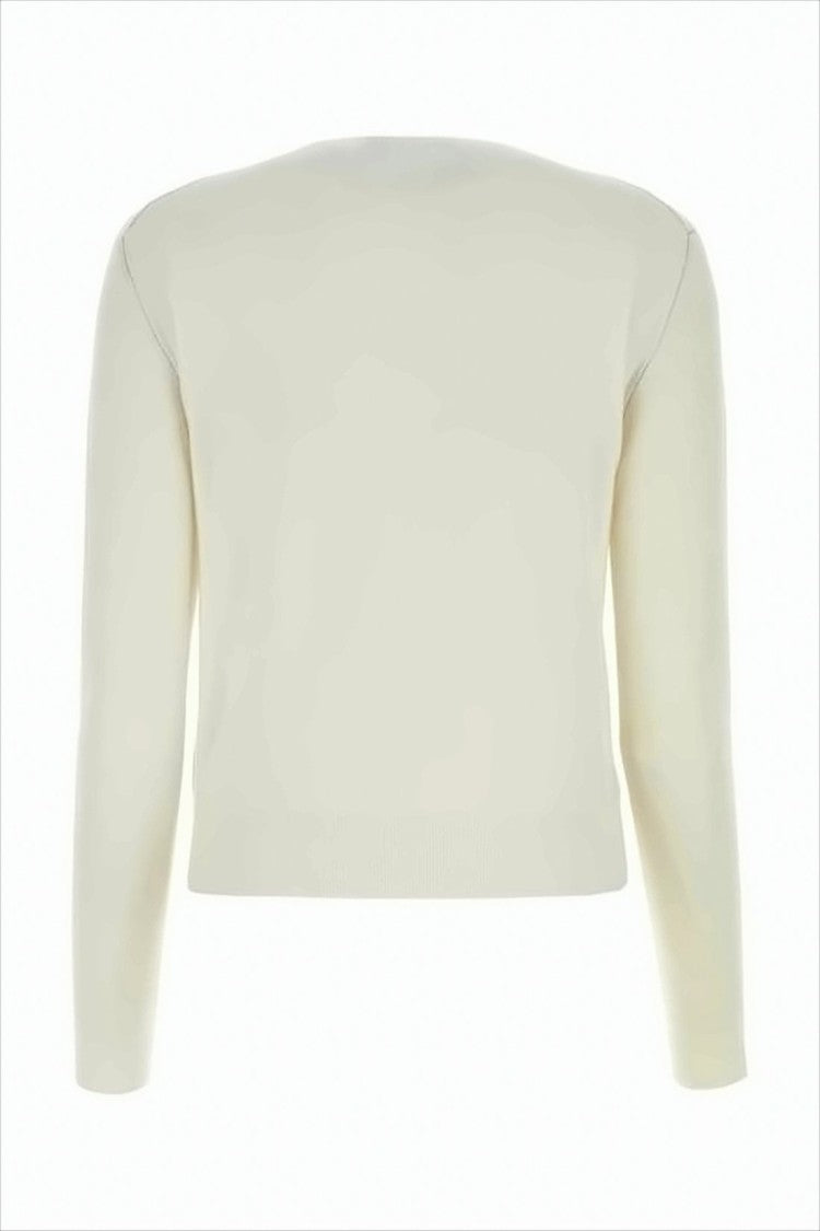 Fendi Classic Crew Neck Sweater With Embroidered Logo