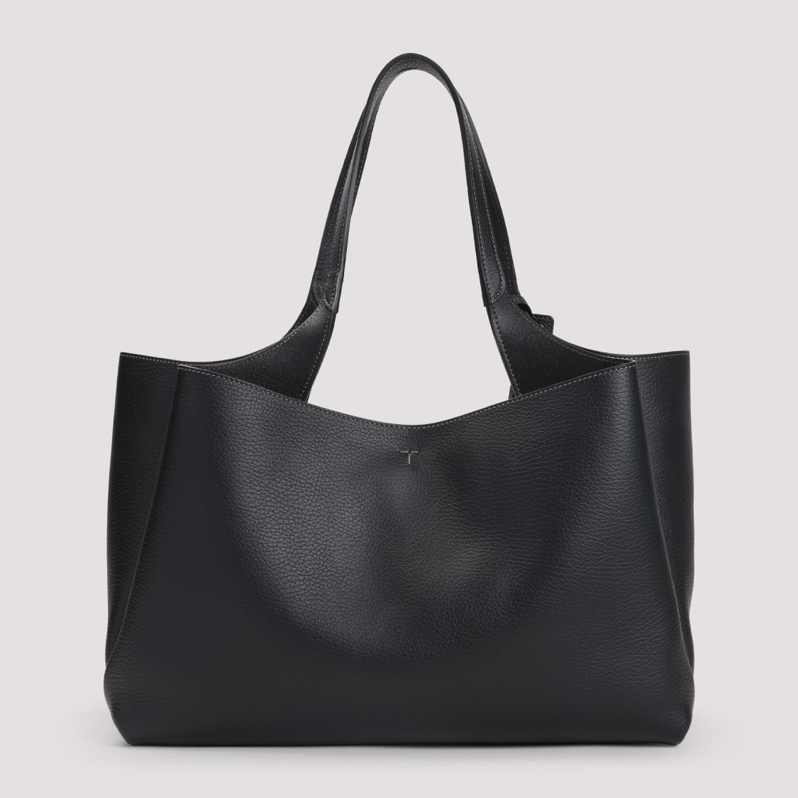 Tod's Apa Black Leather Shoulder Bag