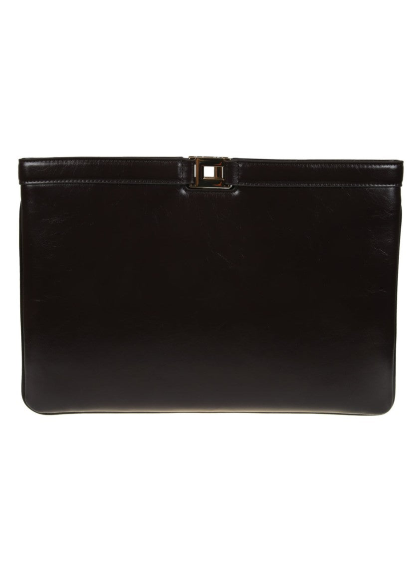 Elisabetta Franchi Polyester-Blend Pochette Clutch