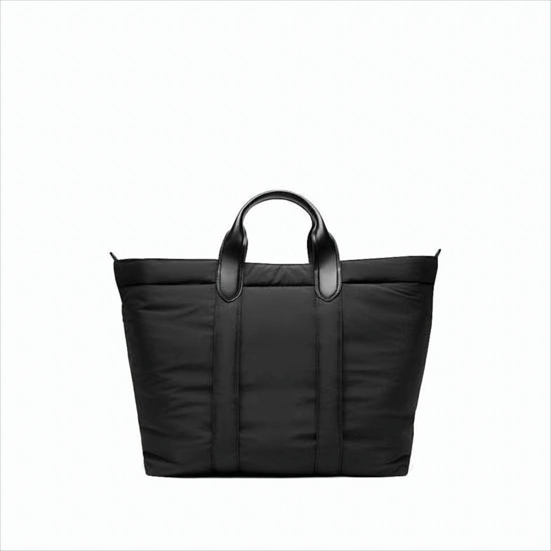 Jacquemus Nylon Tote Bag With Leather Accents And Adjustable Strap