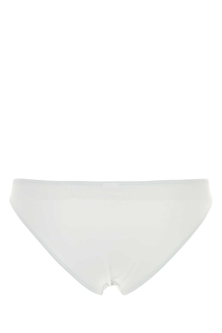 Eres White Stretch Nylon Bikini Bottom