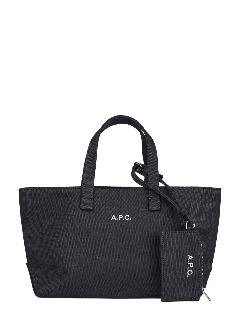 A.P.C. Small Rectangular Tote Bag With Detachable Pouch
