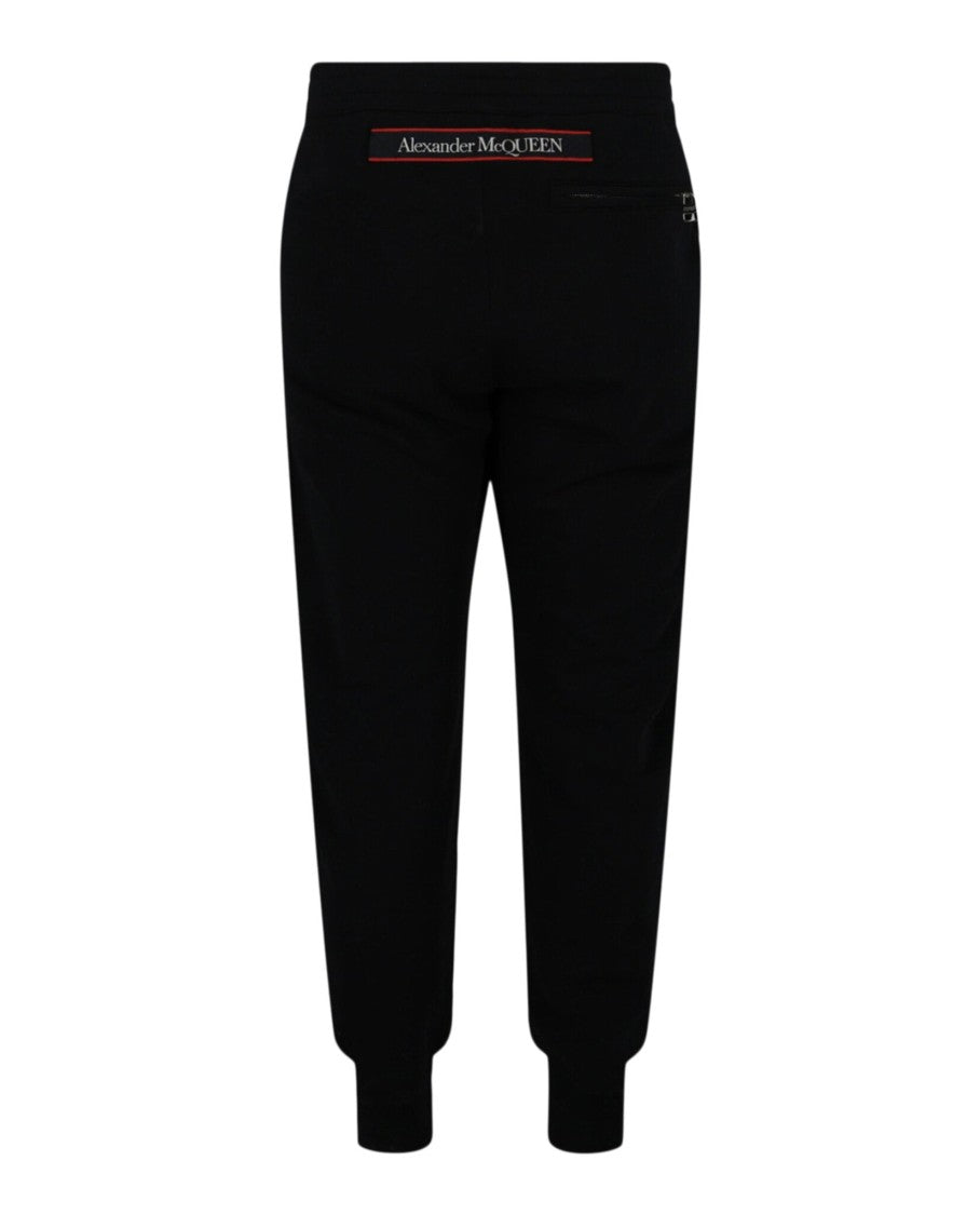 Alexander Mcqueen Selvedge Logo Tape Detail Joggers