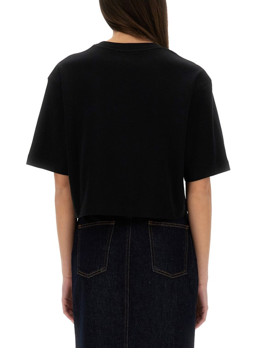 Moschino "Teddy Bear" Cropped T-Shirt