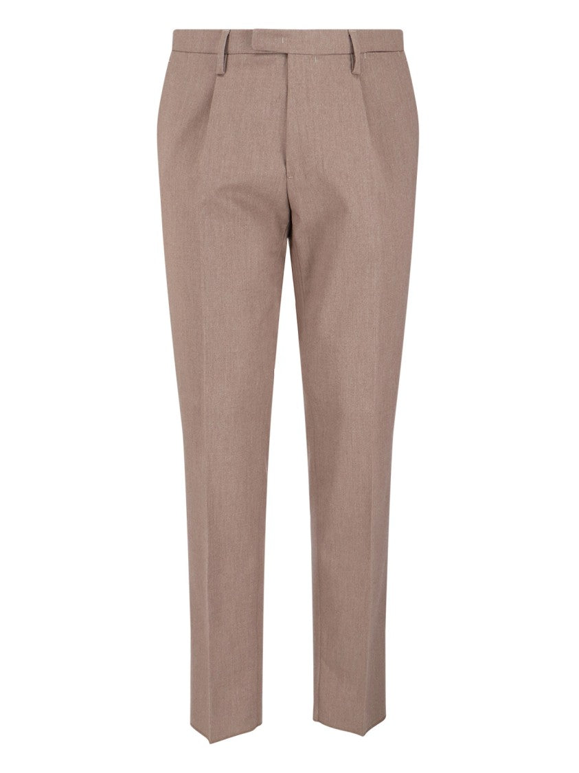 Boglioli Tailored Double-Breasted Suit With Notched Lapel And Textured Fabric