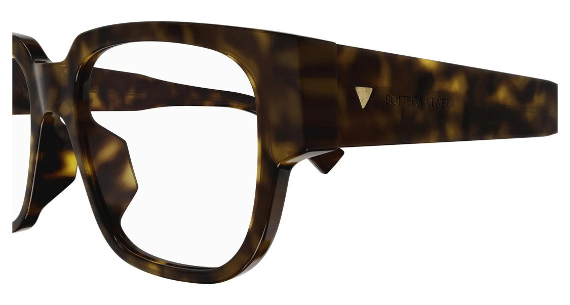 Bottega Veneta Eyeglasses Bv1289o 002 Havana Havana Transparent 52/17/145