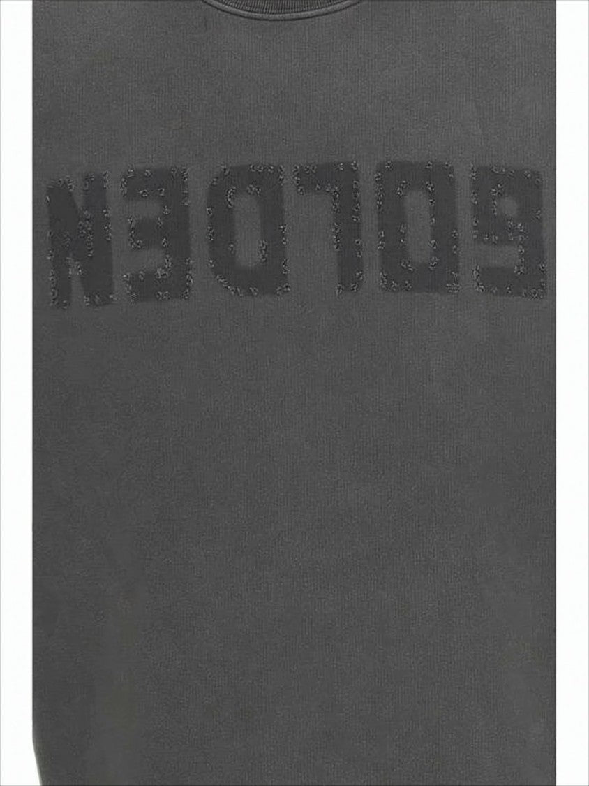 Golden Goose Faded Dark Grey Long-Sleeve Sweatshirt