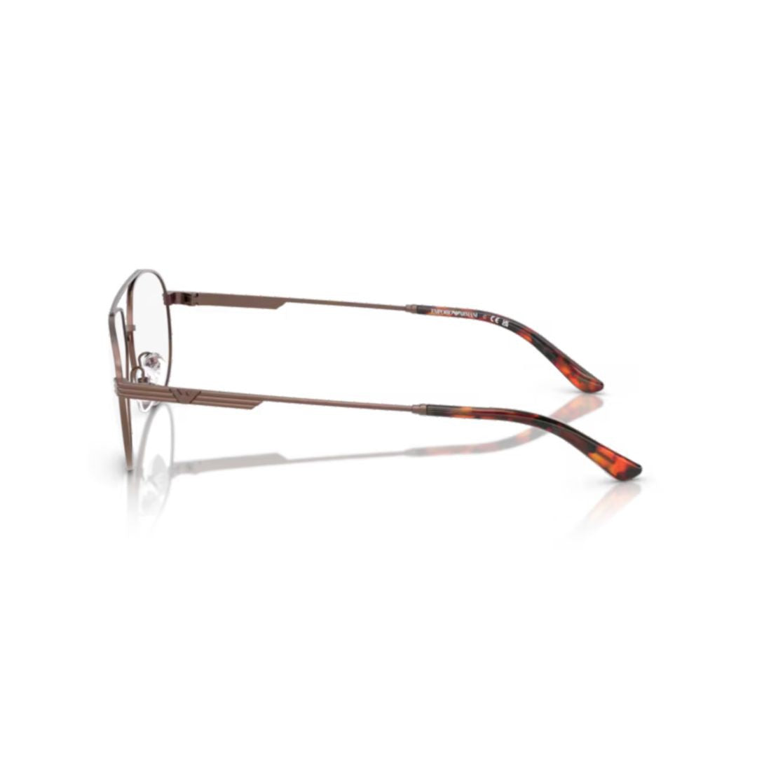 Emporio Armani 0Ea1165 Double Bridge Thin Metal Eyeglasses